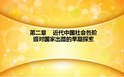 第二章   近代中国社会各阶级对国家出路的早期探索