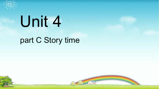 pep五年级英语上册Unit 4 C Story time-优质课件.ppt