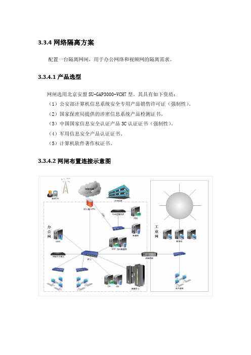 网络隔离方案