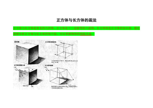 正方体的画法