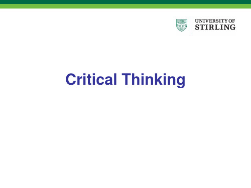 critical-thinking-PPT课件