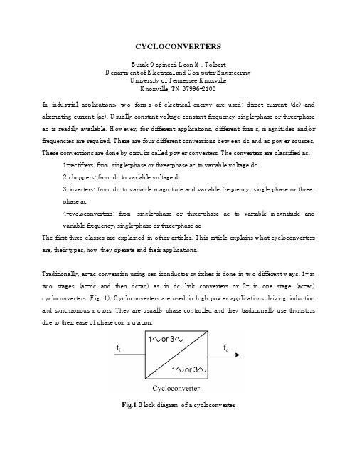 cycloconvertertutorial