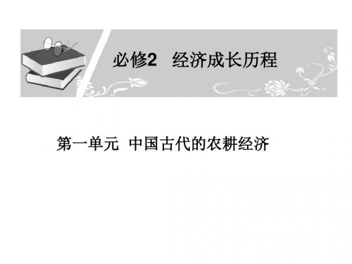 中国古代的农耕经济PPT课件5 岳麓版