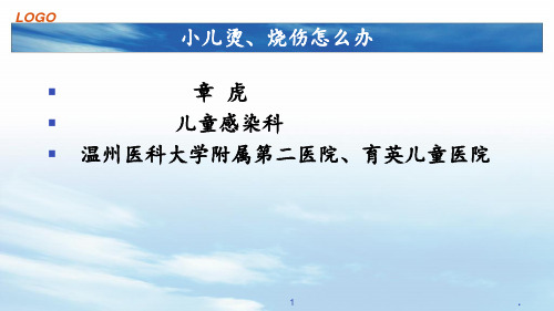 小儿烫、烧伤怎么办PPT课件