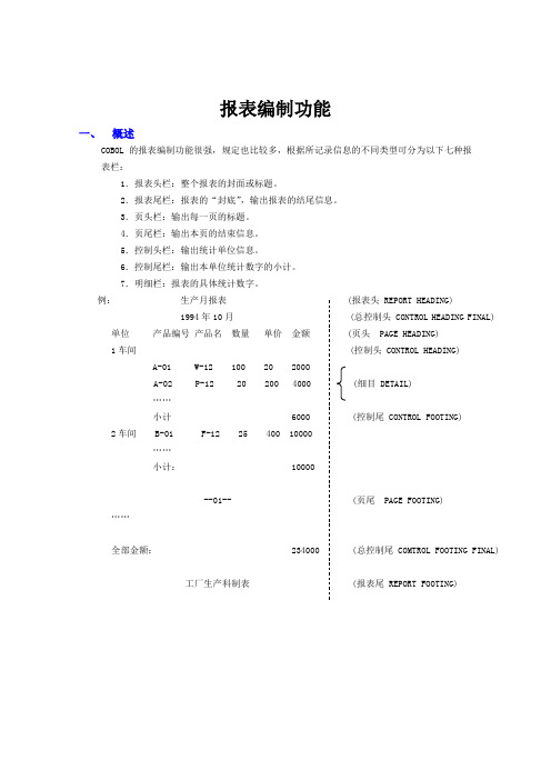 COBOL 概述PART 12