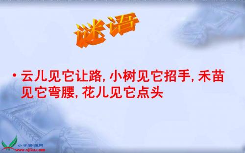 《风的形成》PPT课件