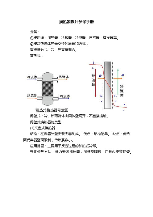 换热器设计参考手册