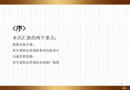 养生酒策划全案(PPT87页)