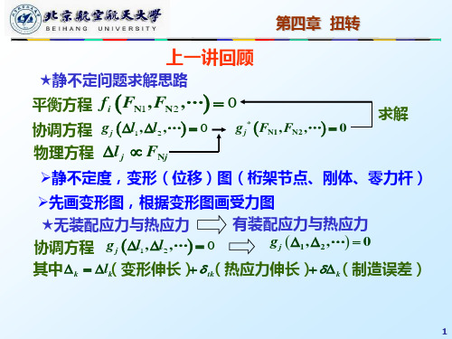 材料力学课件：7_第四章_扭转