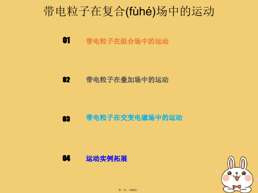 高考物理总复习第九章磁场932带电粒子在复合场中的运动课件