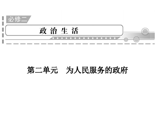 为人民服务的政府PPT(27张)