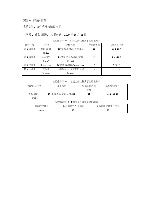 大学计算机实验六(合工大)