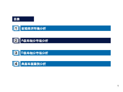 A级车与B级车分析报告