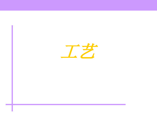 4-1工艺课件-高中通用技术粤科版 必修技术与设计1