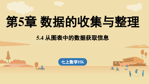 2024年沪科版七年级数学上册 5.4 从图表中的数据获取信息(课件)