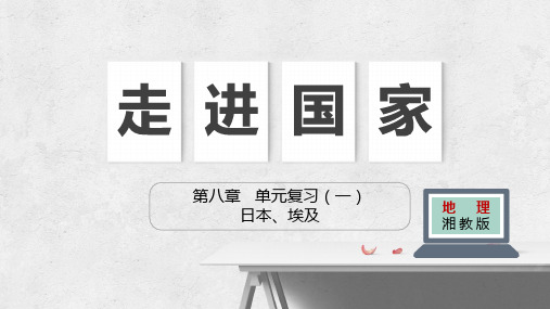 第八章 走近国家1(日本、埃及)(单元复习课件)-七年级地理下册单元复习(湘教版)