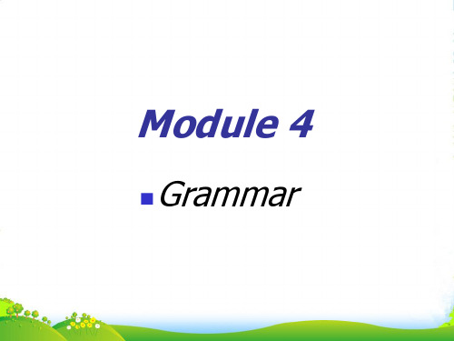 外研版高中英语必修五课件：Module+4+M4-3