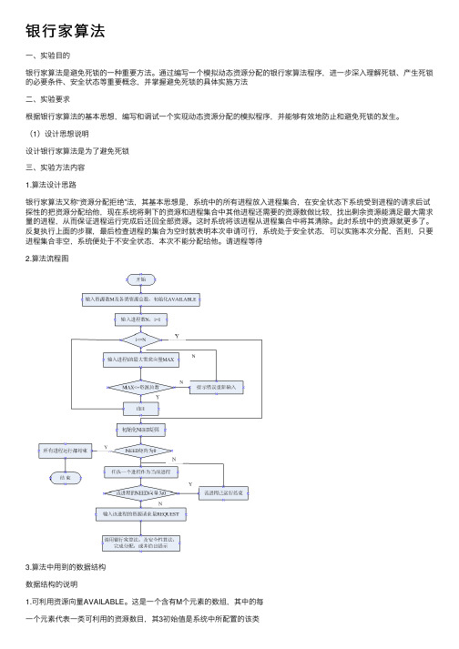 银行家算法——精选推荐