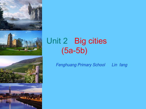 外研社新版六年级上册英语Unit2Bigcities(5a-5b)