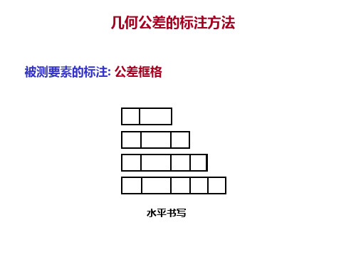 几何公差的标注方法导出要素时对齐!