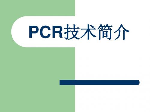 PCR技术