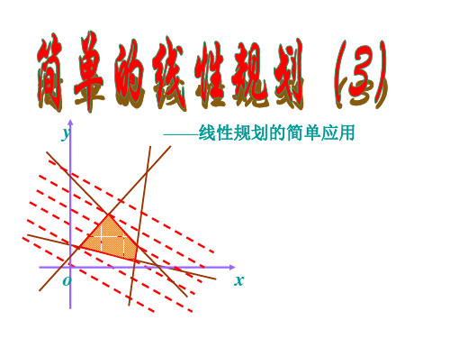 简单的线性规划教程