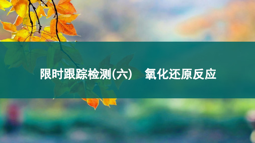 限时跟踪检测6-2024-2025学年高考化学一轮复习课件