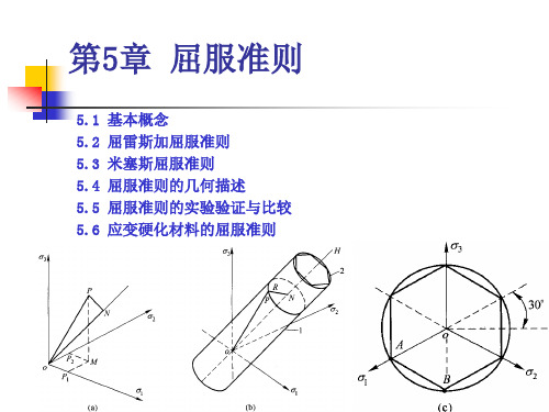 塑性加工力学__第5章_屈服准则解读