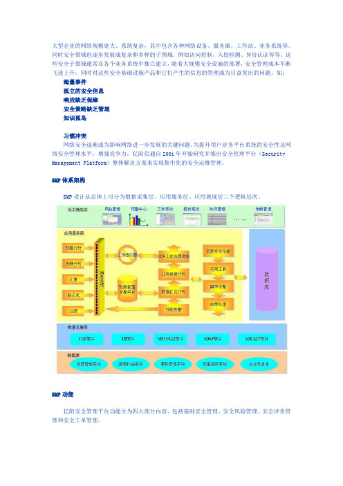 (完整word版)亿阳信通安全管理平台