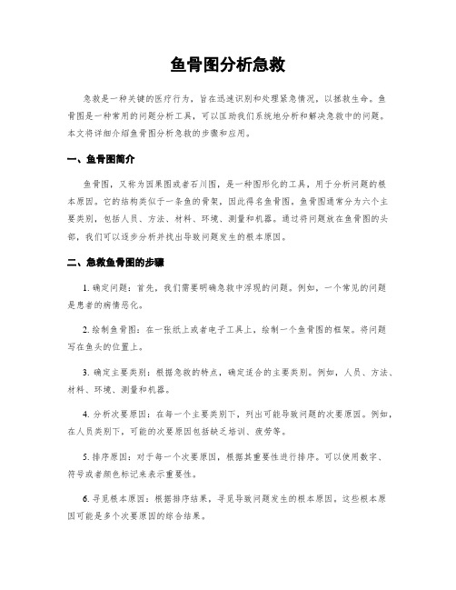 鱼骨图分析急救