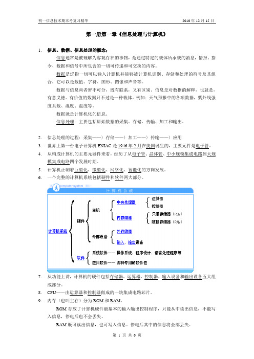 初中信息技术会考复习精华.doc簿鍗