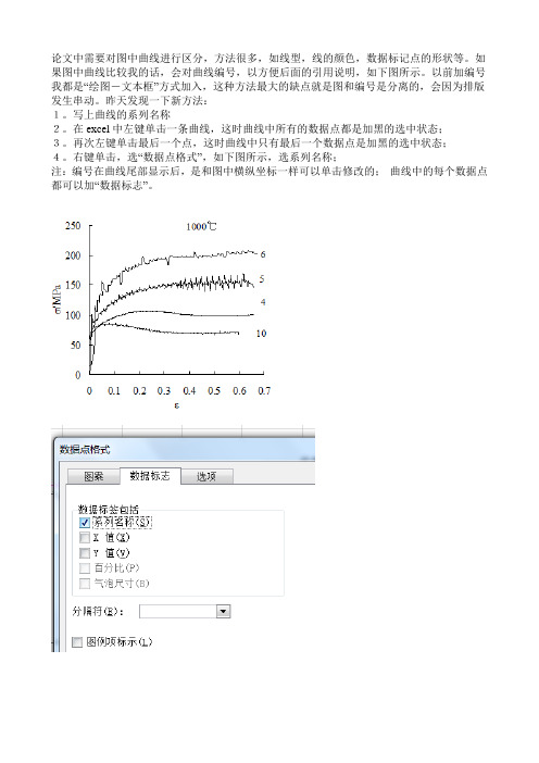 excel绘曲线图的技巧