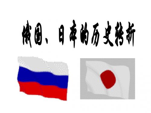 俄国日本的改革