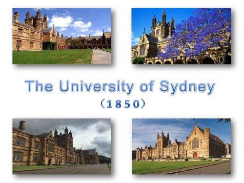 Sydney University 悉尼大学