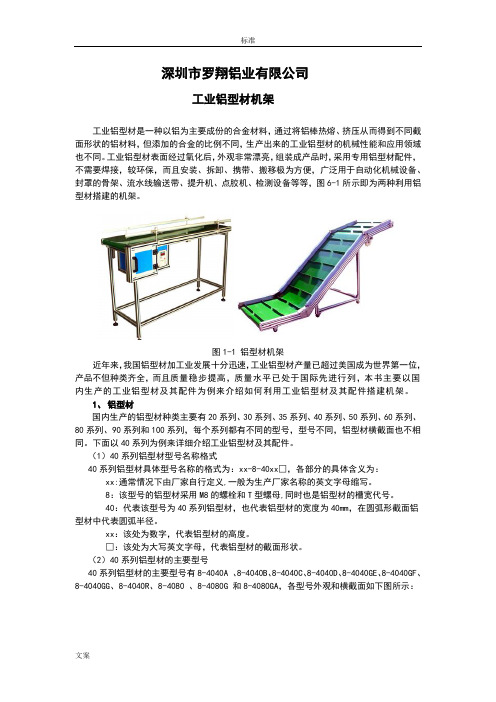 工业铝型材(机架组合详解)