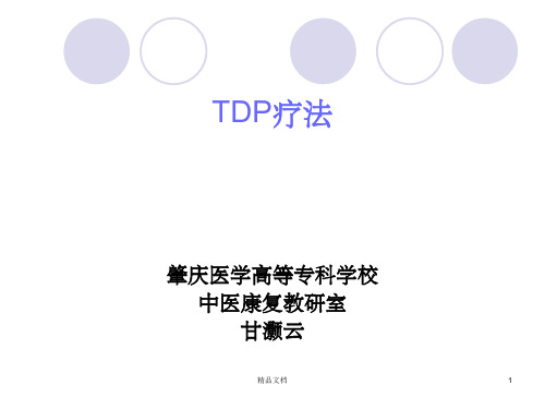 TDP疗法