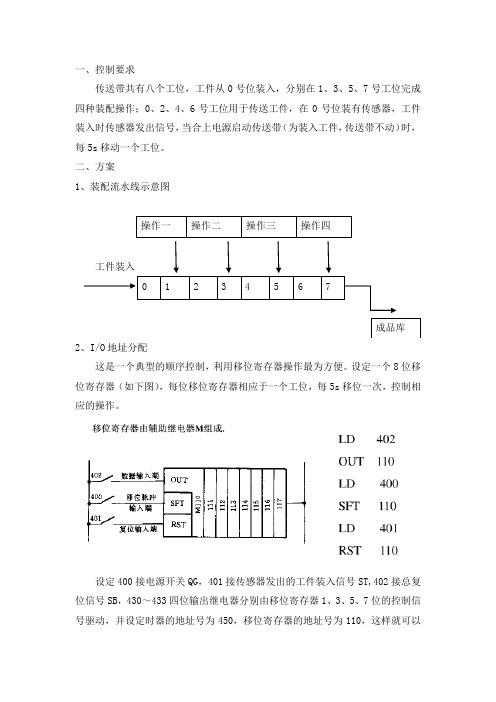 装配流水线课程设计