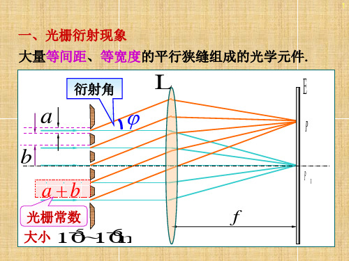 高二物理竞赛-衍射光栅课件