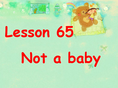 新概念英语NCE1_lesson65-66(共44页)课件