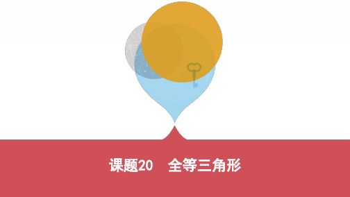 2019版河北省中考数学一轮复习《课题20：全等三角形》课件