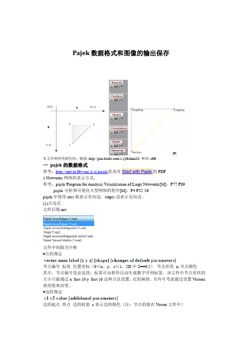 Pajek__数据格式__网络__图像输出