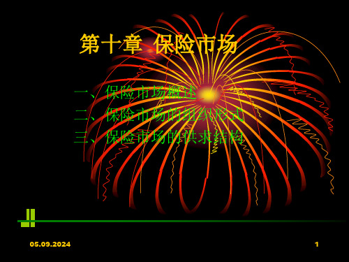 《保险市场》PPT课件全文