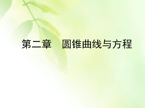 2019-2020学年高中数学选修2-1人教A版课件：第2章 圆锥曲线与方程 2.2 2.2.2 第二课时