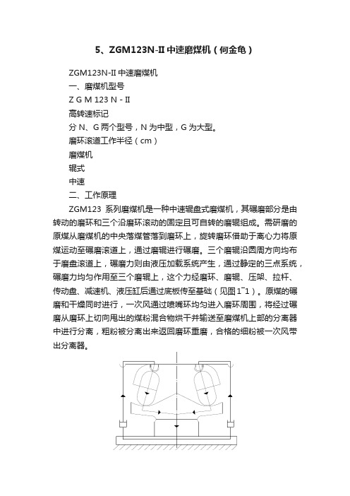 5、ZGM123N-II中速磨煤机（何金龟）