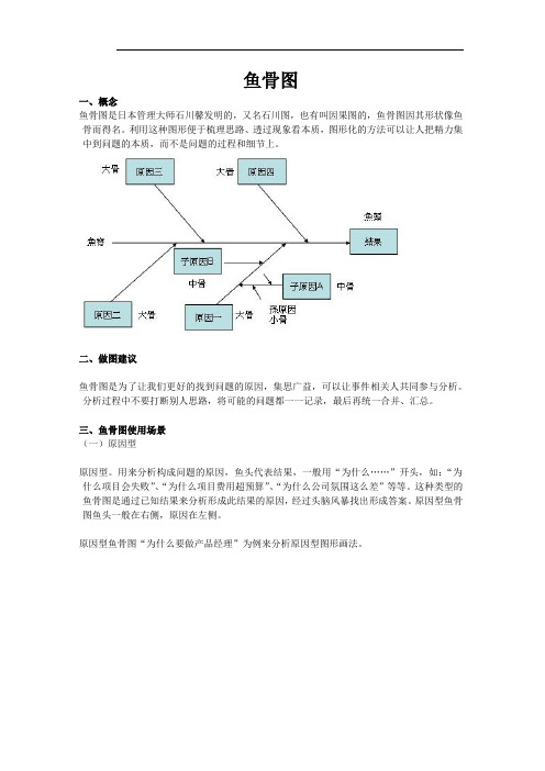 鱼骨图实用经典教程