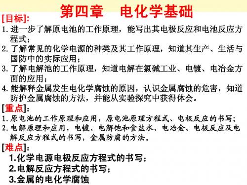 化学:4.1《原电池》课件(新人教版选修4)(1)