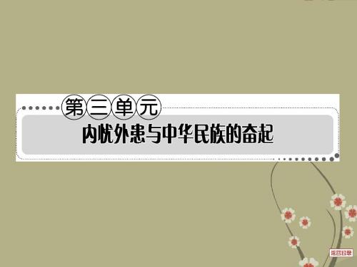 江西省新建二中高三历史一轮复习 第7讲 太平天国运动、辛亥革命课件 岳麓版