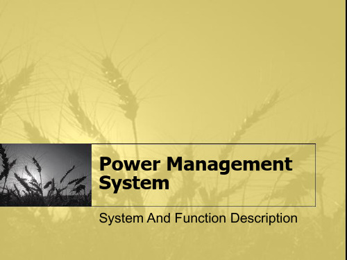 Power Management System