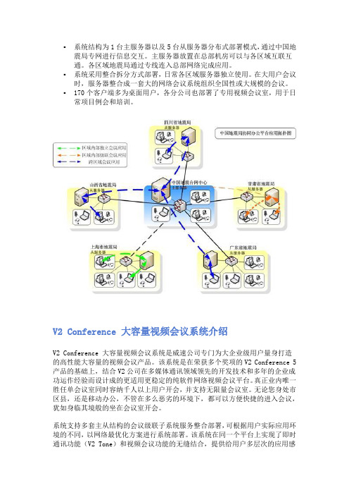 大容量视频会议系统介绍