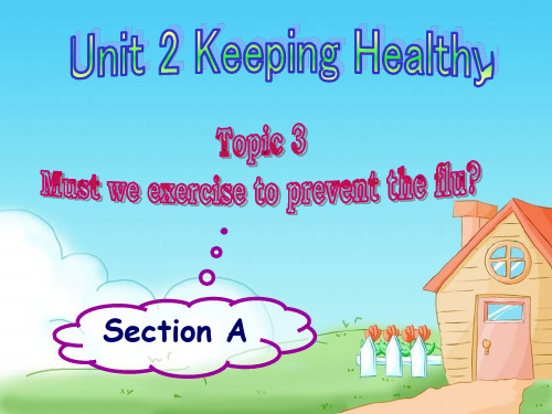 Unit2Topic3 Must we exercise to prevent the flu-SectionA课件